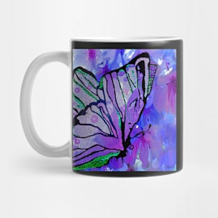 BUTTERFLY PURPLE MOSAIC Mug